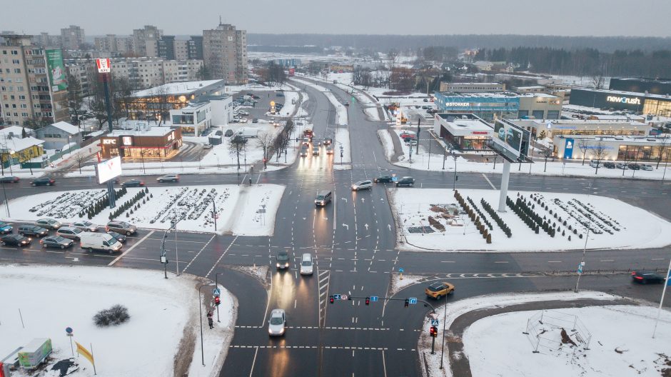 Vairuotojai, dėmesio: judrioje miesto sankryžoje dvi savaites bus ribojamas eismas