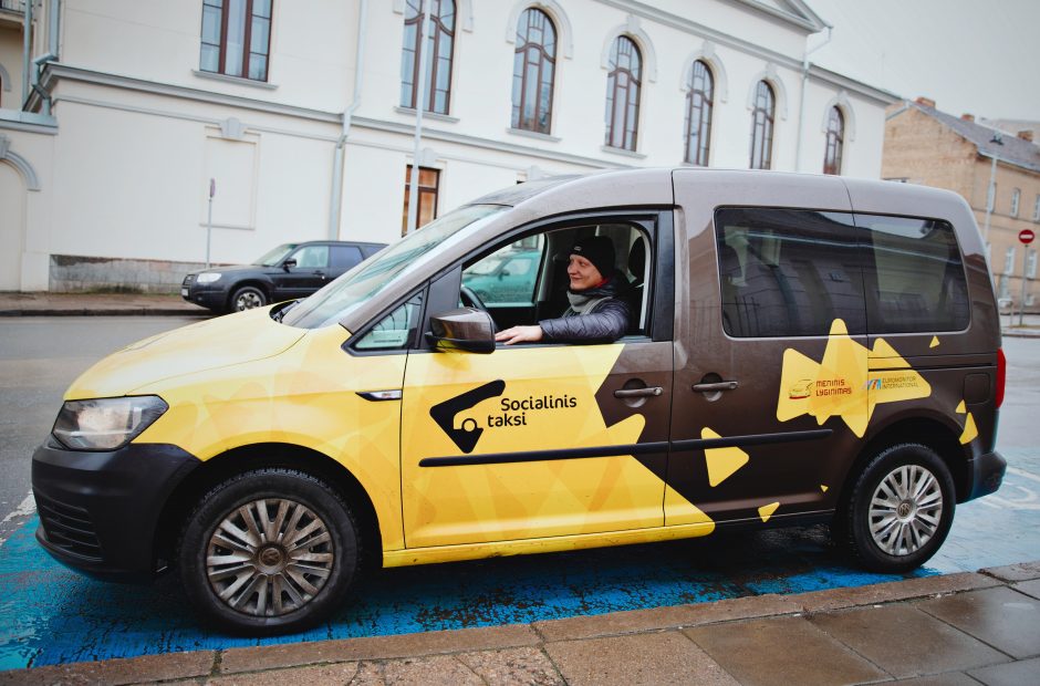 Kaune vėl veikia „Socialinis taksi“