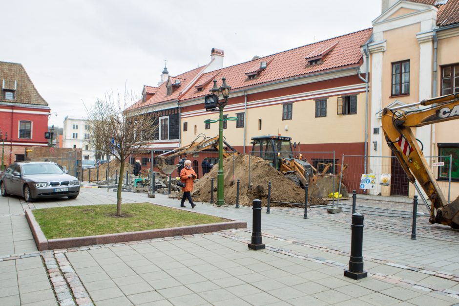 Skaitytojai klausia – mes atsakome: kokie darbai vyksta Senamiestyje?