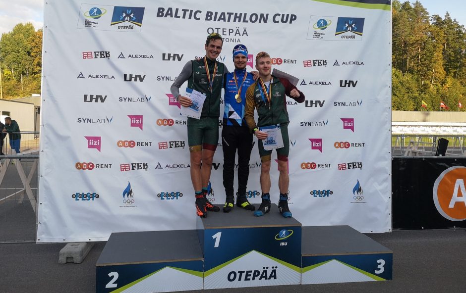 Lietuvos vasaros biatlono čempionate V. Strolią ir M. Fominą skyrė vos sekundė