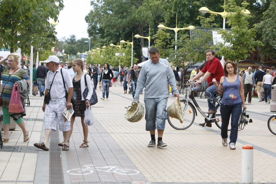 Palangoje – nusikaltimų atoslūgis