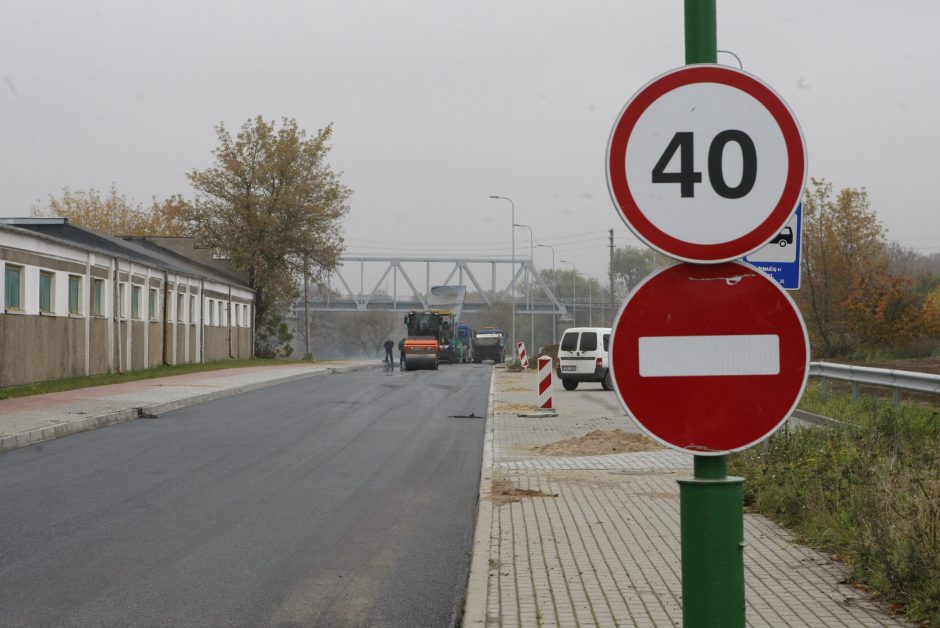 Žadama, kad Joniškės gatvė iki lapkričio 1-osios bus atidaryta