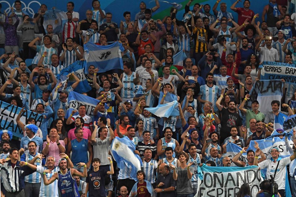 Argentina netveria pykčiu: Lietuva, jūs niekada nelaimėsite aukso medalių