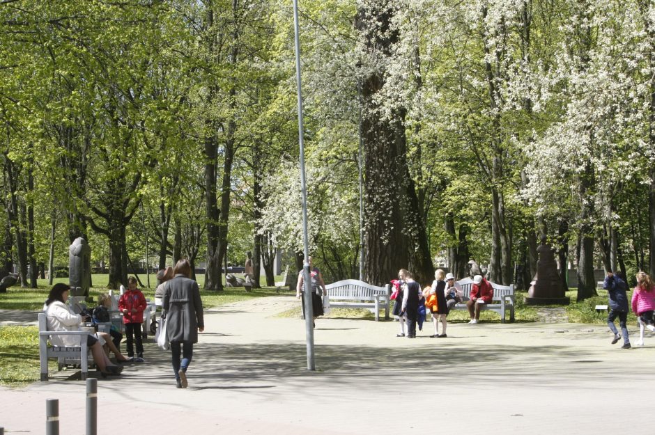 Skulptūrų parkui – naujas veidas