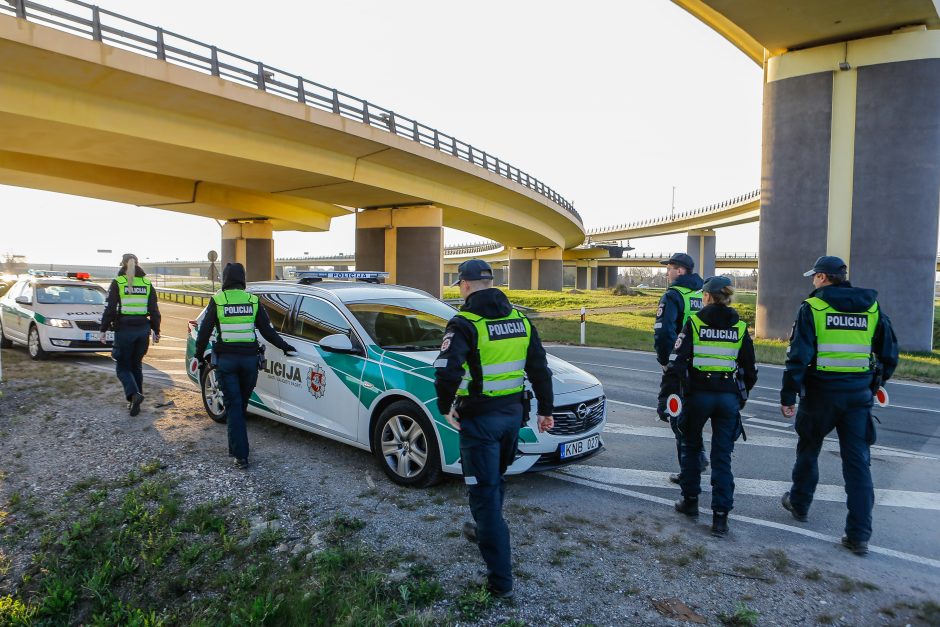 Šventinį savaitgalį – policijos reidai