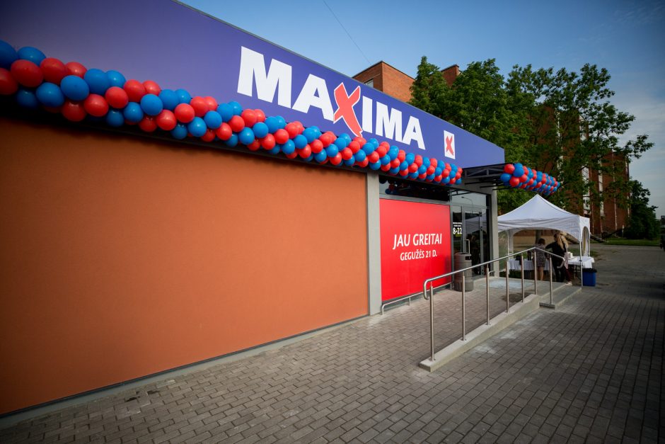 Klaipėdoje atsinaujino „Maxima“ parduotuvė – siūlys didesnį prekių pasirinkimą