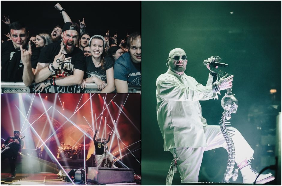 Kaune nugriaudėjo laukinis amerikiečių sunkiojo roko grupės „Five Finger Death Punch“ koncertas