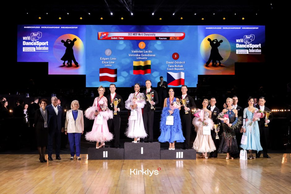 Lietuvos šokėjai V. ir V. Lacičiai tapo pasaulio čempionais