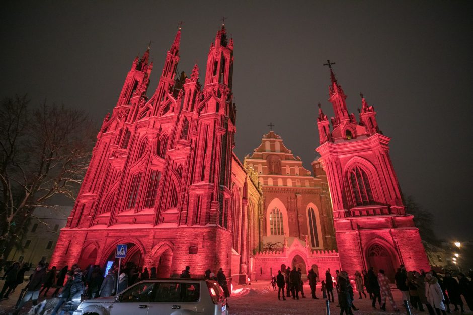 Pirmajame Vilniaus šviesų festivalyje – per 130 tūkst. lankytojų