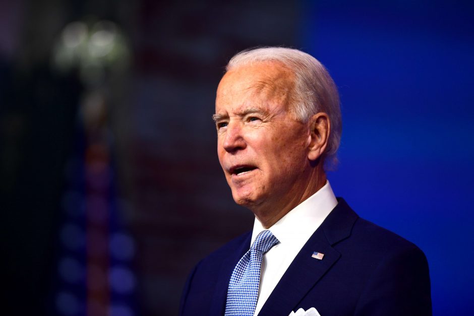 J. Bidenas pristatė būsimą JAV nacionalinio saugumo komandą