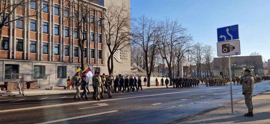 Uostamiestis švenčia Lietuvos kariuomenės dieną