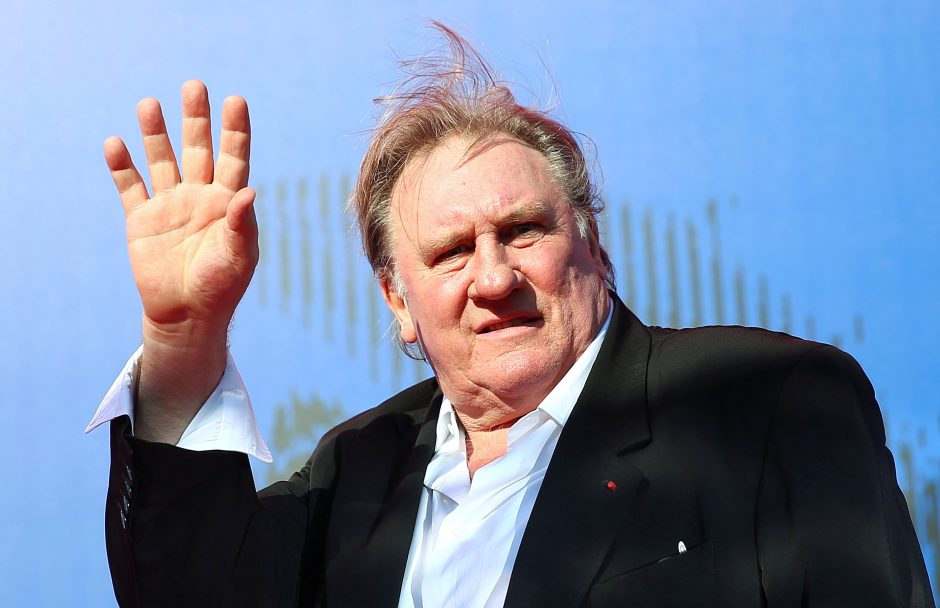 Prieš G. Depardieu paduotas ieškinys dėl lytinės prievartos