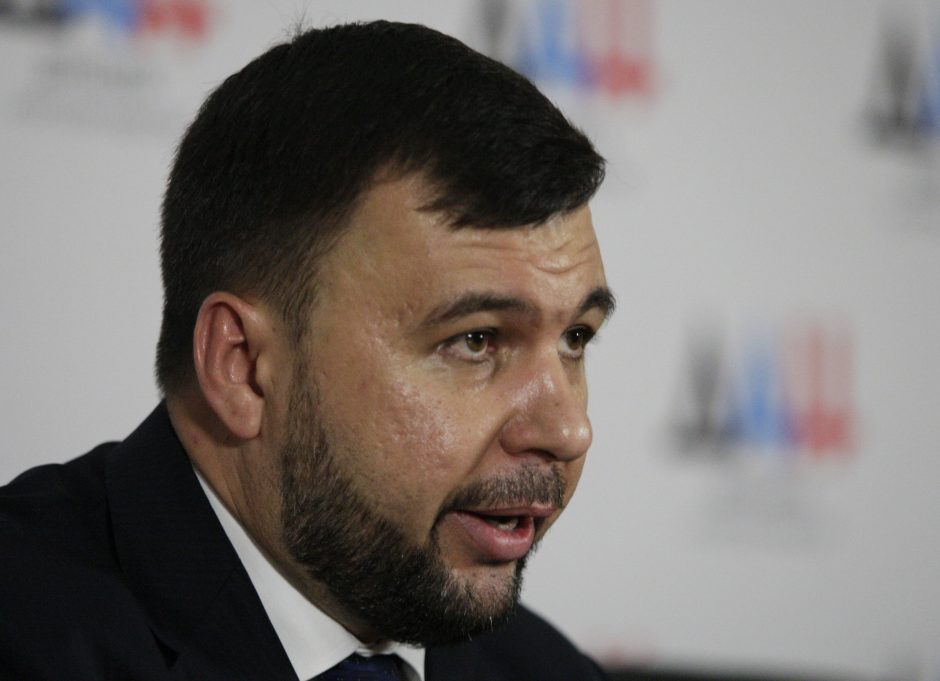 Laikinuoju Donecko separatistų lyderiu paskirtas D. Pušilinas
