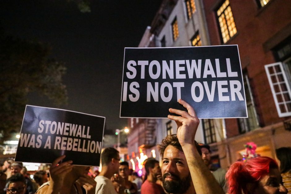 Garsenybės paminėjo „Stonewall“ riaušių 50 metų sukaktį 