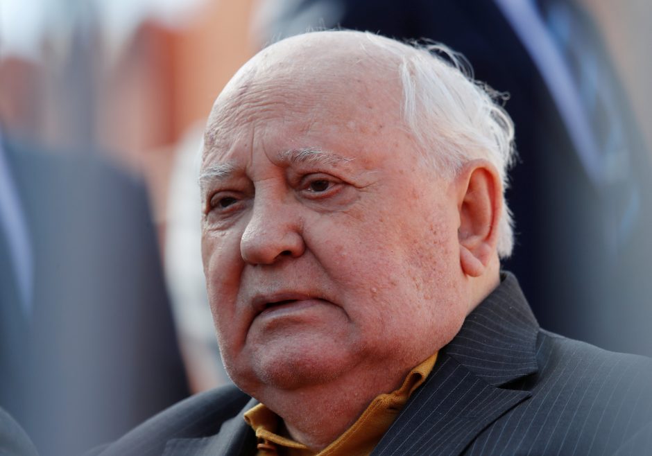 V. Putinas pasveikino M. Gorbačiovą 90 metų jubiliejaus proga