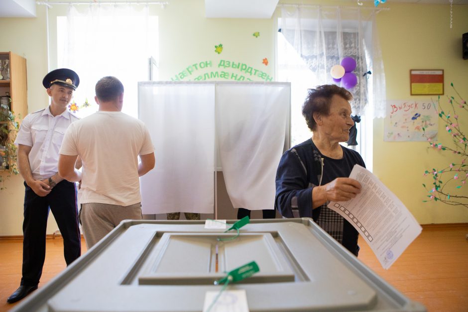 Lietuva nepripažįsta rinkimų Gruzijos regione