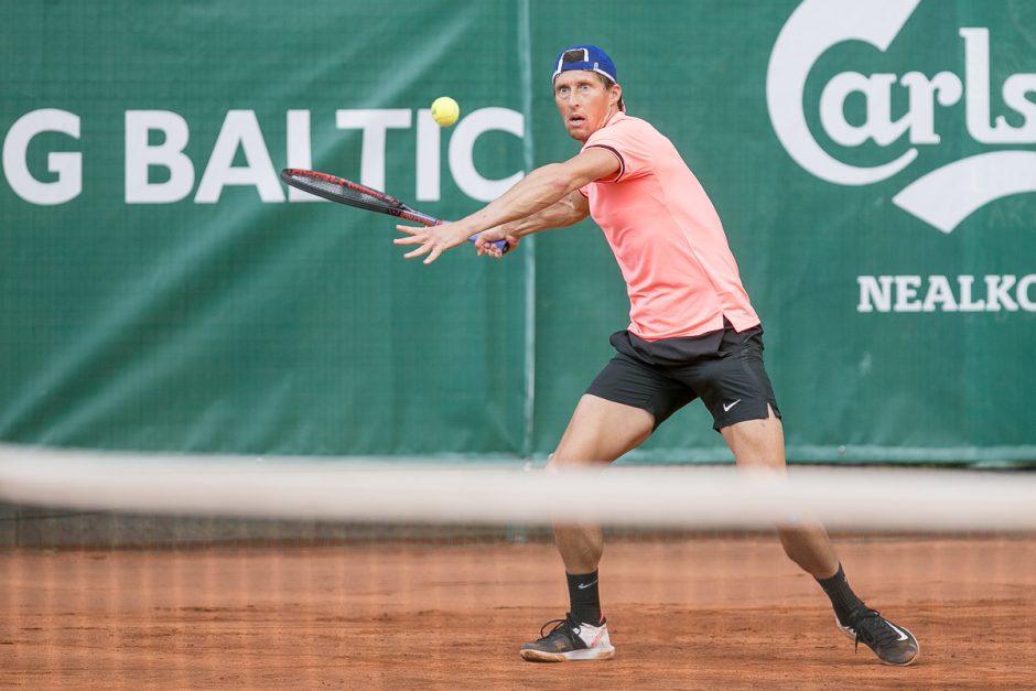 Prezidento taurė: lietuviškame teniso trileryje – R. Vrzesinskio pergalė