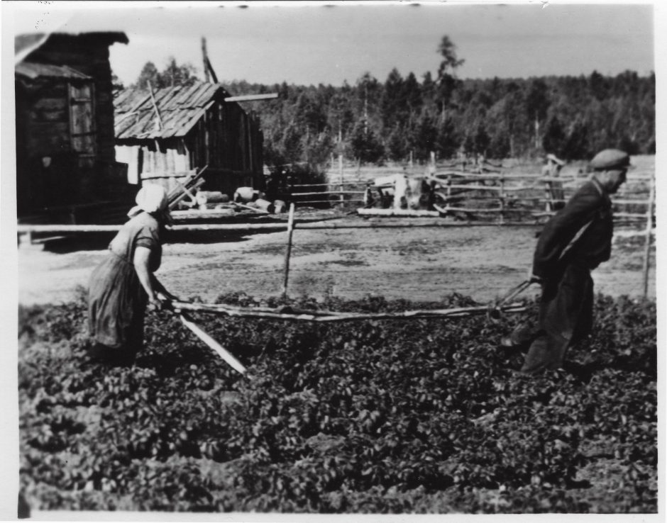 Fotografijose – tremtinių pastangos užmaskuoti sunkumus