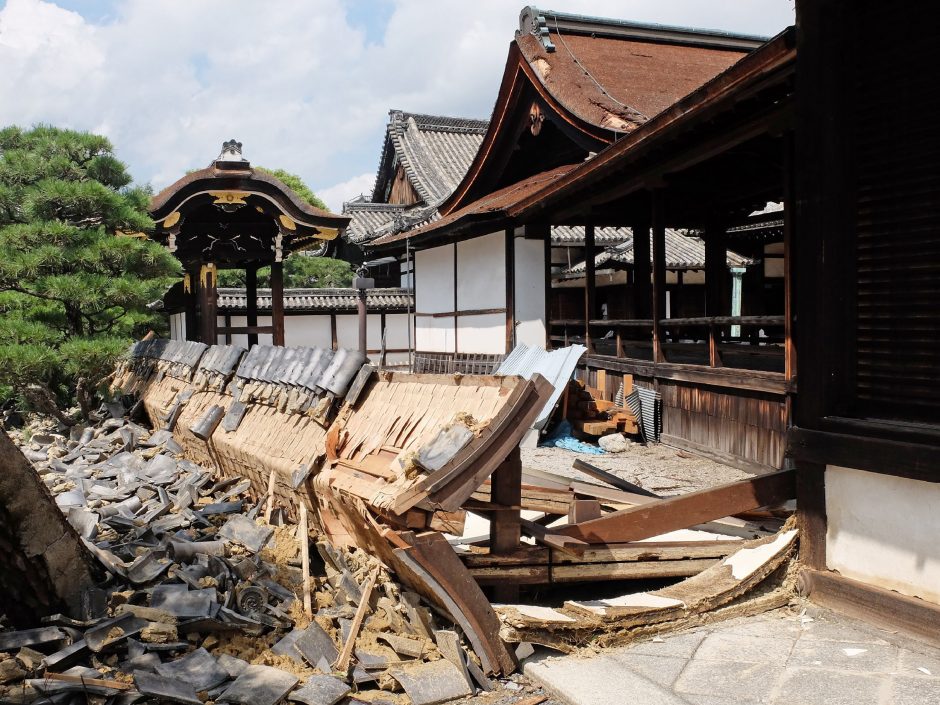 Taifūno aukų skaičius Japonijoje išaugo iki 10