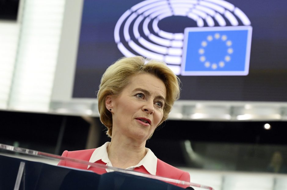 U. von der Leyen žada ES transformaciją