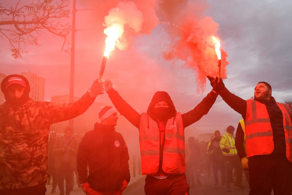 Prancūziją apėmė masinis streikas