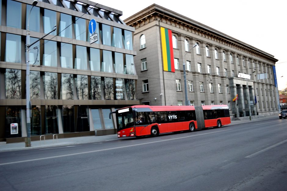 Sostinės viešojo transporto srautus Kovo 11-ąją stebės kontrolė