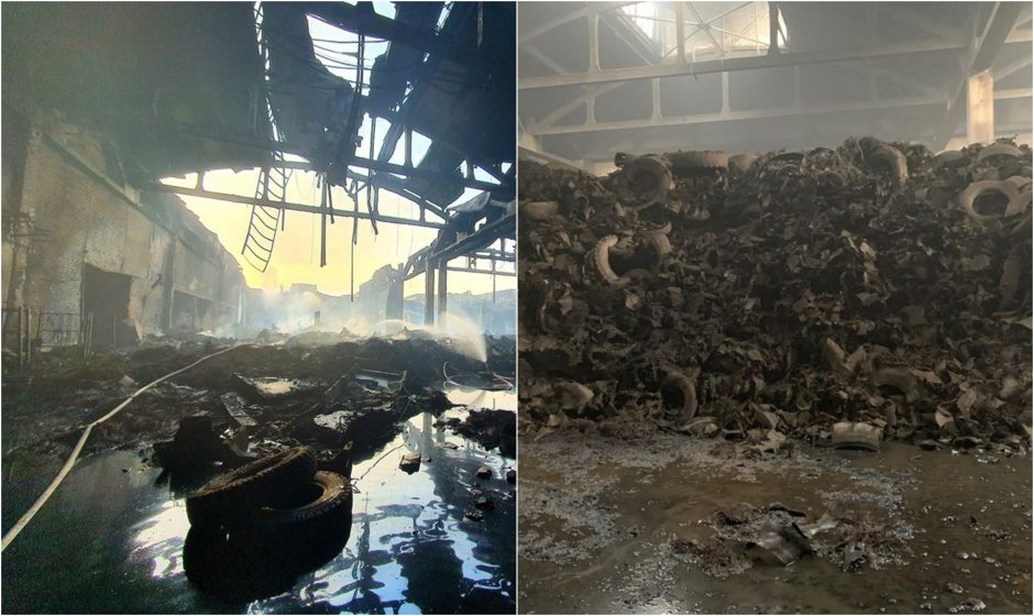 „Toksika“ pradėjo deginti pavojingas atliekas iš Alytaus gaisravietės