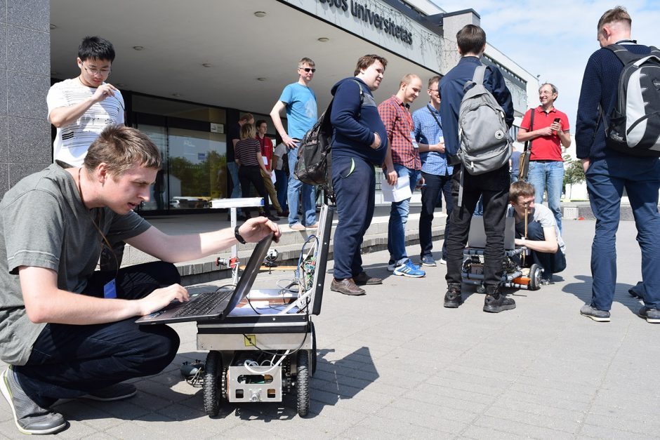 Autonominiai robotai Kaune bandė paimti „aukso maišą“