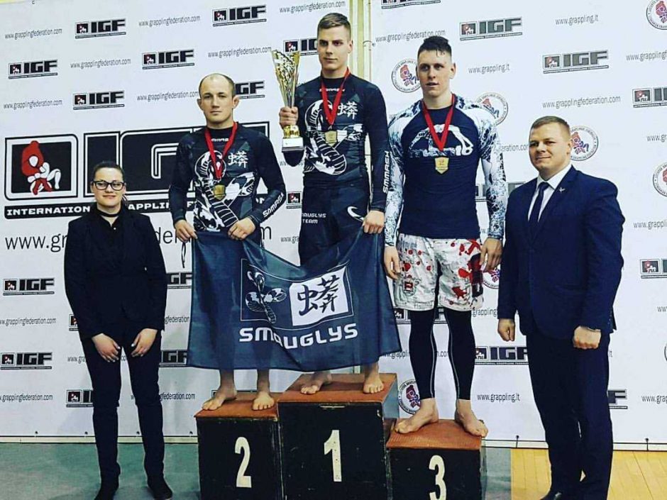 Graplingo kovotojas T. Smirnovas: šių metų tikslas – pasaulio čempiono titulas