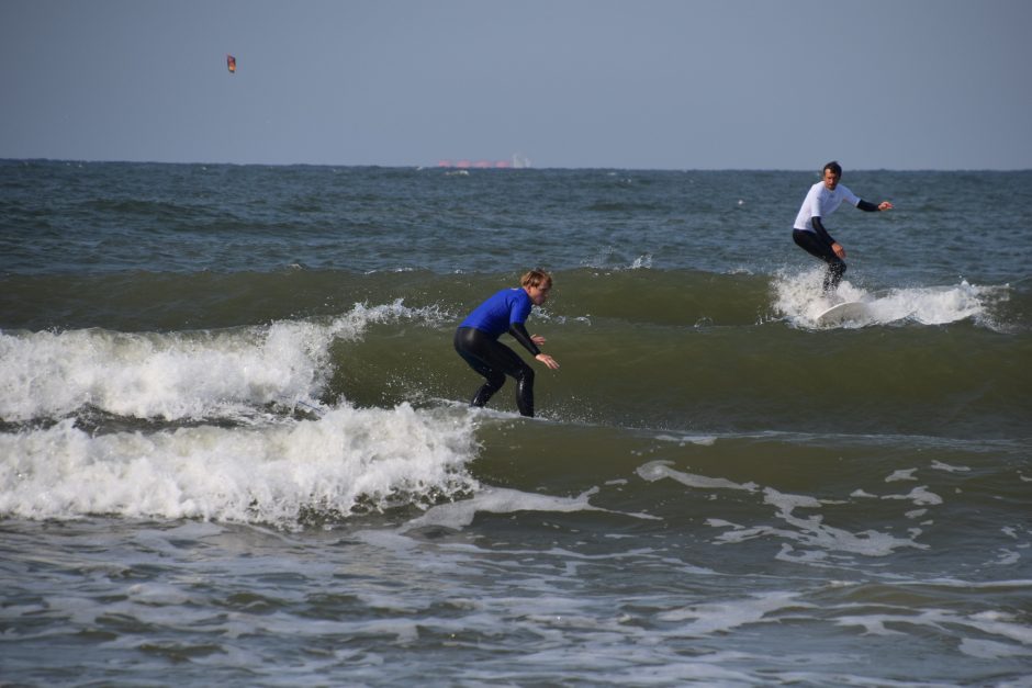 Ant Baltijos bangų – Klaipėdoje ir Latvijoje
