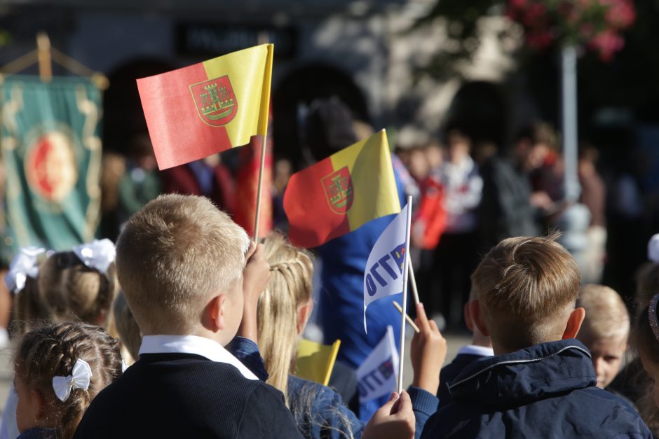 Skaičiuoja Klaipėdos moksleivius: šiemet į mokyklas jų susirinko gerokai daugiau nei pernai