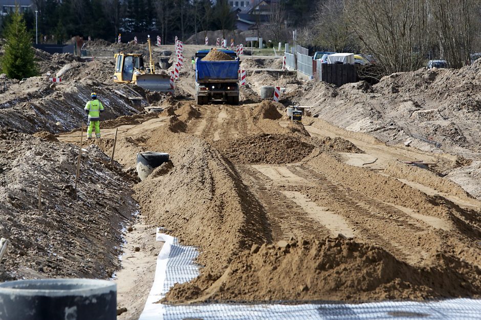 Klemiškės gatvės remonto darbai lenkia terminus