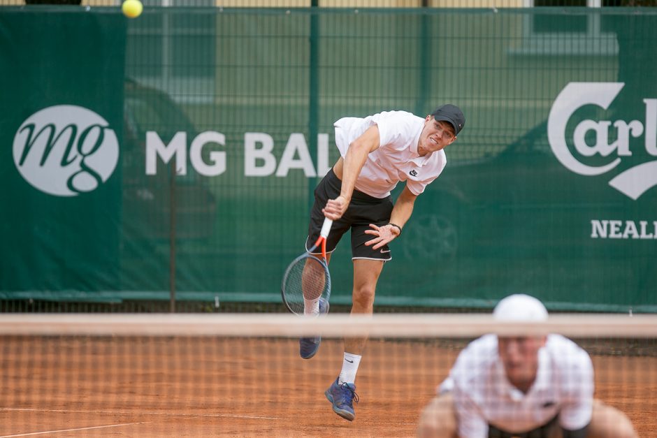 Prezidento taurės turnyro dvejetų finale – ruso ir ukrainiečio triumfas