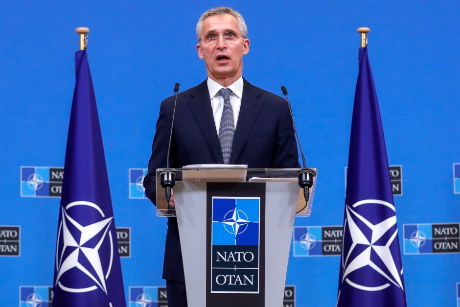 J. Stoltenbergas: NATO šią savaitę atsakys į Rusijos nuogąstavimus