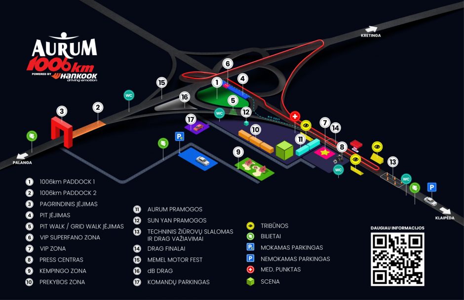 Jubiliejines „Aurum 1006 km lenktynes“ praturtins „Memel Motor Fest“