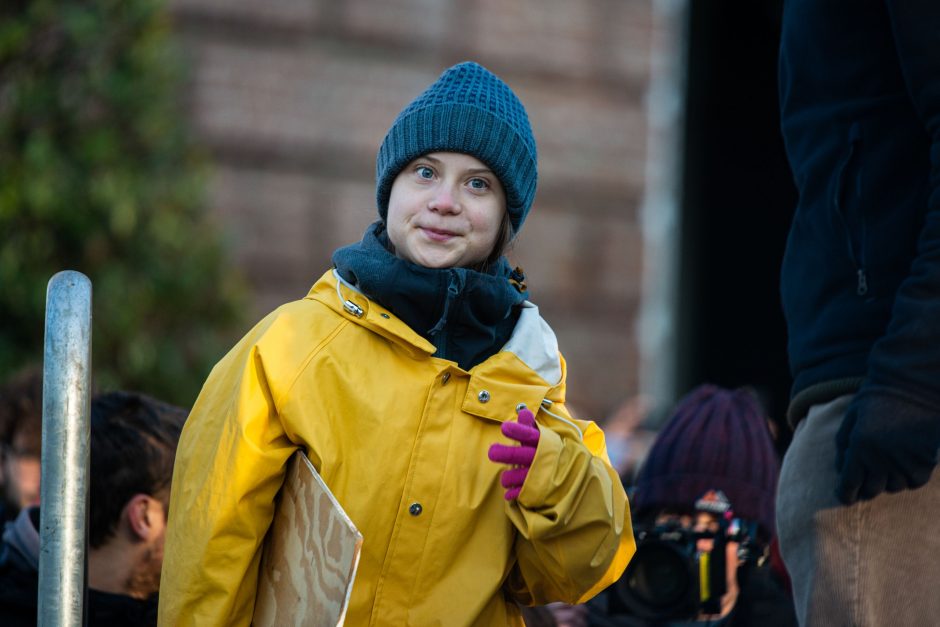 Po ilgų kelionių klimato aktyvistė G. Thunberg sugrįžo namo