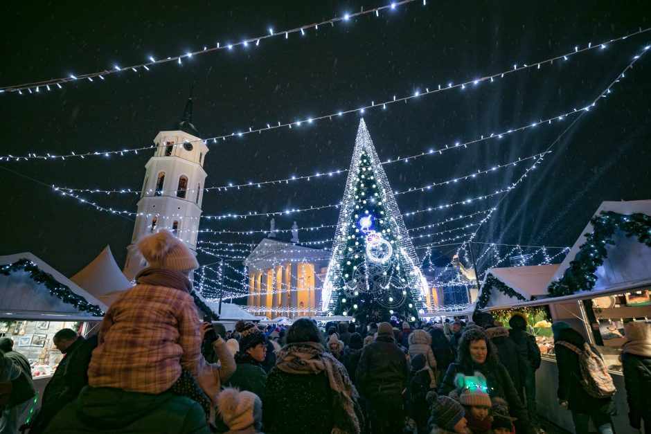 Magiškos Kalėdos į Vilnių pritraukė daugiau kaip 500 tūkst. svečių