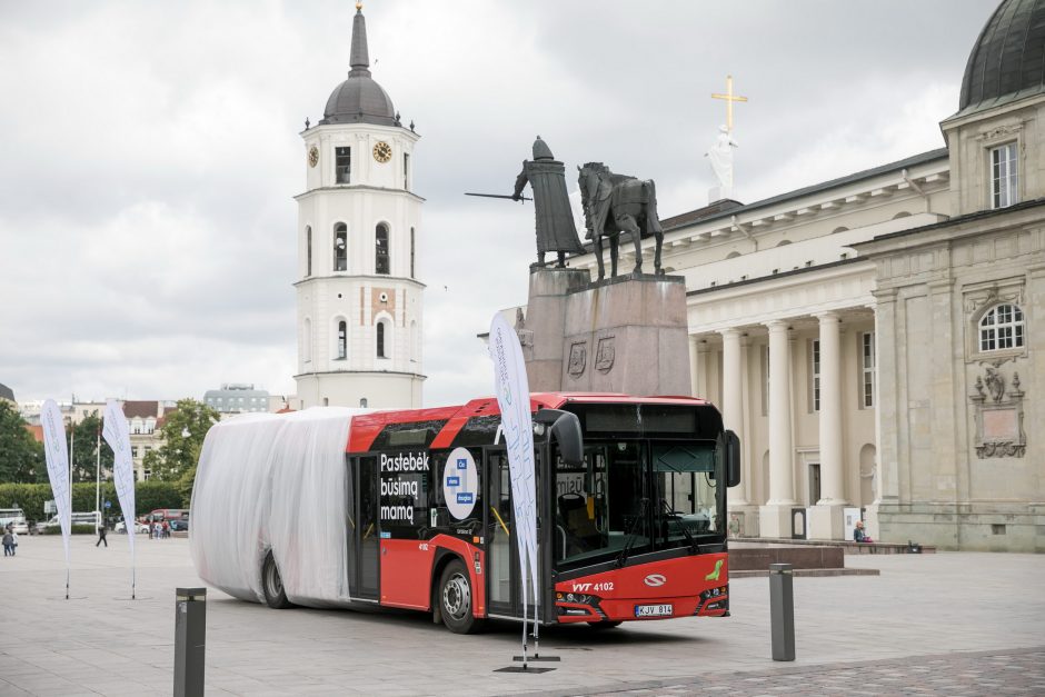 Būsimos mamos sostinės viešuoju transportu keliaus saugiau