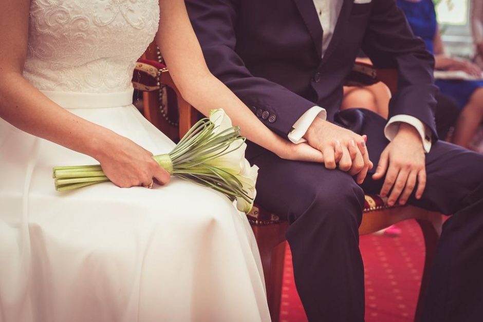 2020 metais susituokė 16 tūkst. porų, populiariausi vestuvėms – vasaros savaitgaliai
