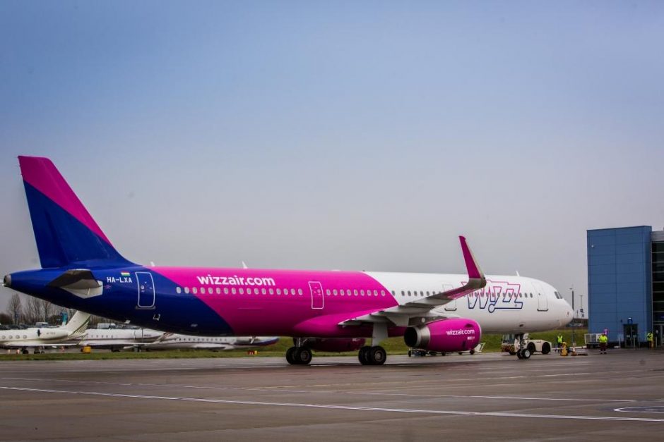 Vertingiausios oro linijų bendrovės titulą pelnė „Wizz Air“