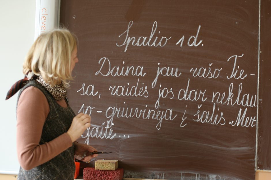 EK: mokytojo profesija Lietuvoje nėra patraukli, pedagogams trūksta karjeros galimybių 