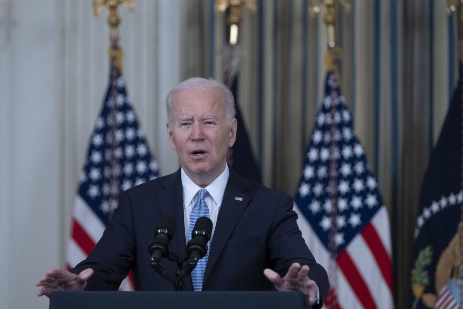 J. Bidenas: D. Trumpą remiantys respublikonai yra radikaliausia politinė organizacija