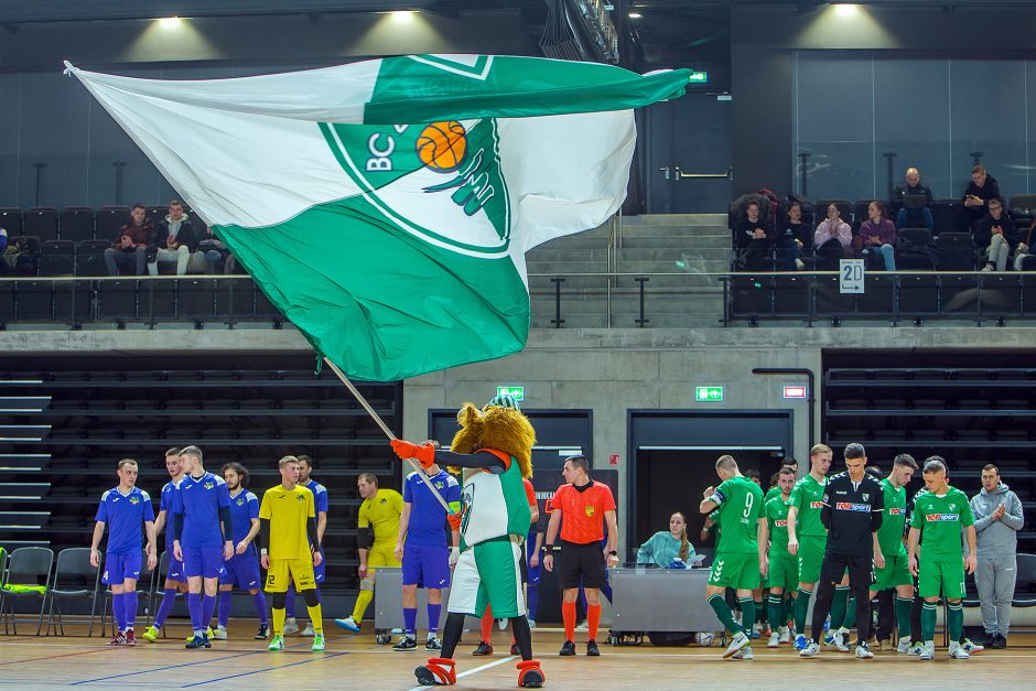 Futsalo taurė. 1/4 f. „K. Žalgiris“ – „Vikingai“ 5:2