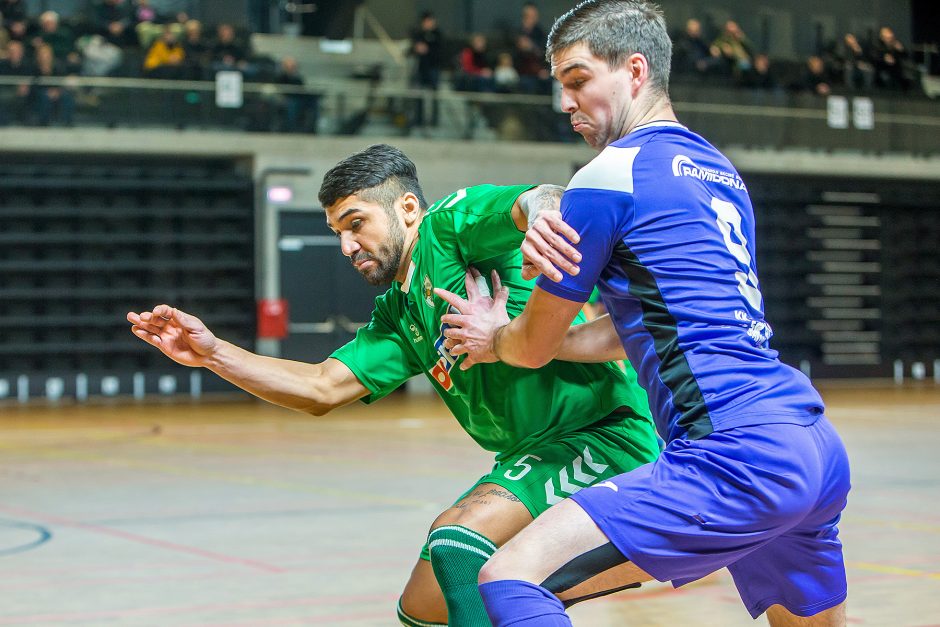 Futsalo taurė. 1/4 f. „K. Žalgiris“ – „Vikingai“ 5:2
