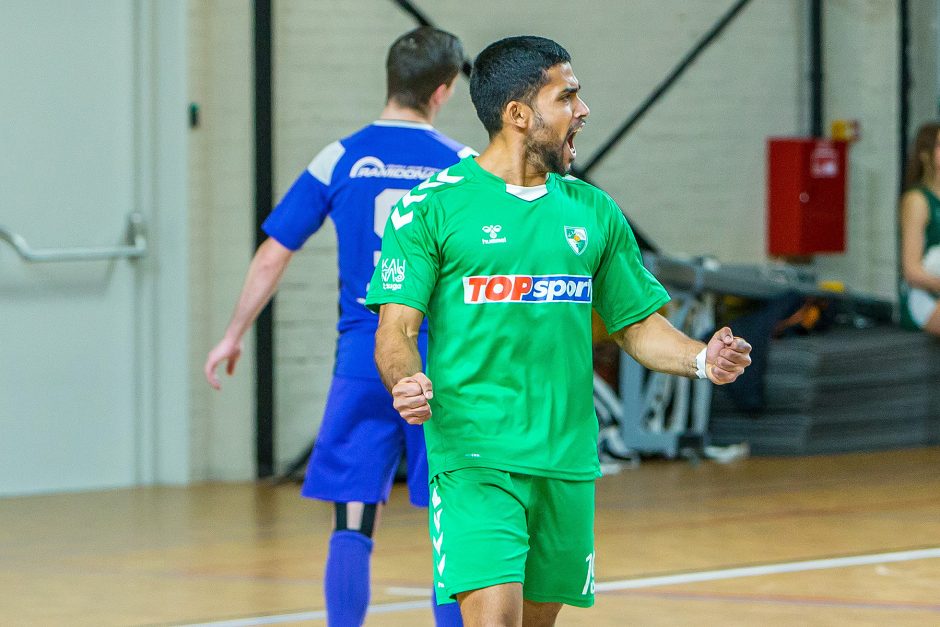 Futsalo taurė. 1/4 f. „K. Žalgiris“ – „Vikingai“ 5:2