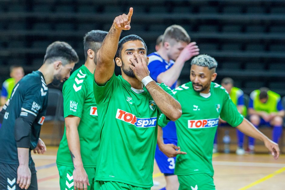 Futsalo taurė. 1/4 f. „K. Žalgiris“ – „Vikingai“ 5:2