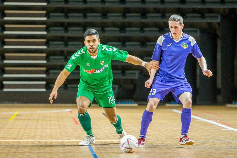 Lietuvos futsalo A lygos finalas: „K. Žalgiris“ – „Vikingai“ 2:1