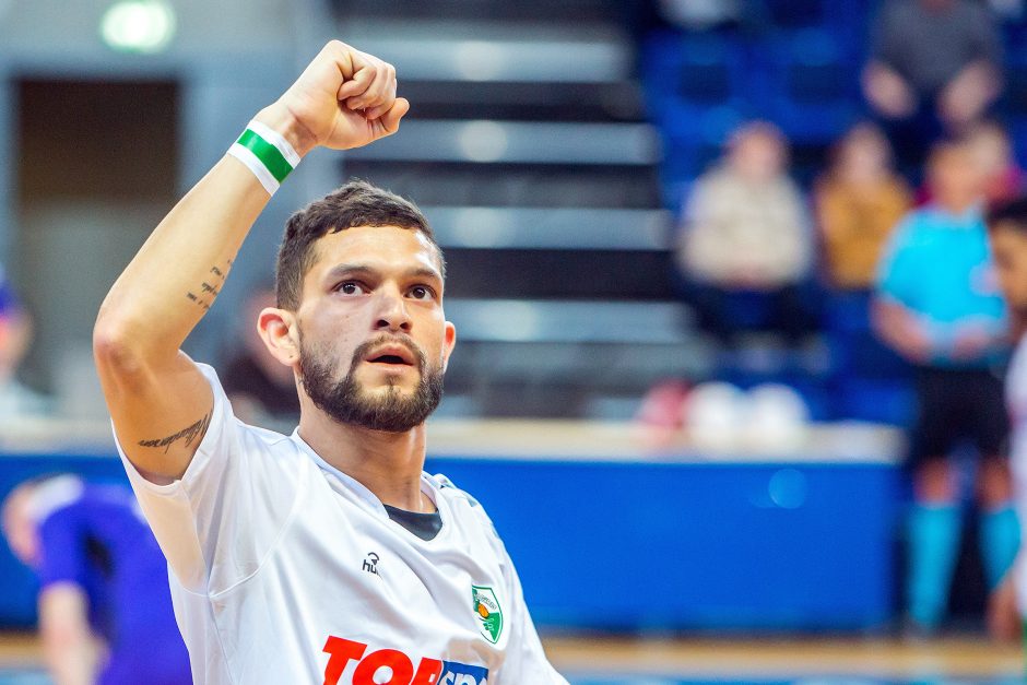 Lietuvos futsalo A lygos finalas: „Vikingai“ – „K. Žalgiris“ 2:5