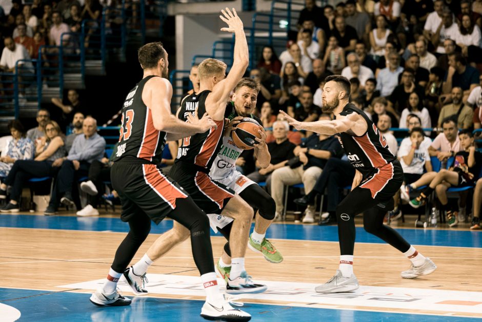Kipre „Žalgiris“ rungtynių pabaigoje nusileido „Olympiacos“ komandai