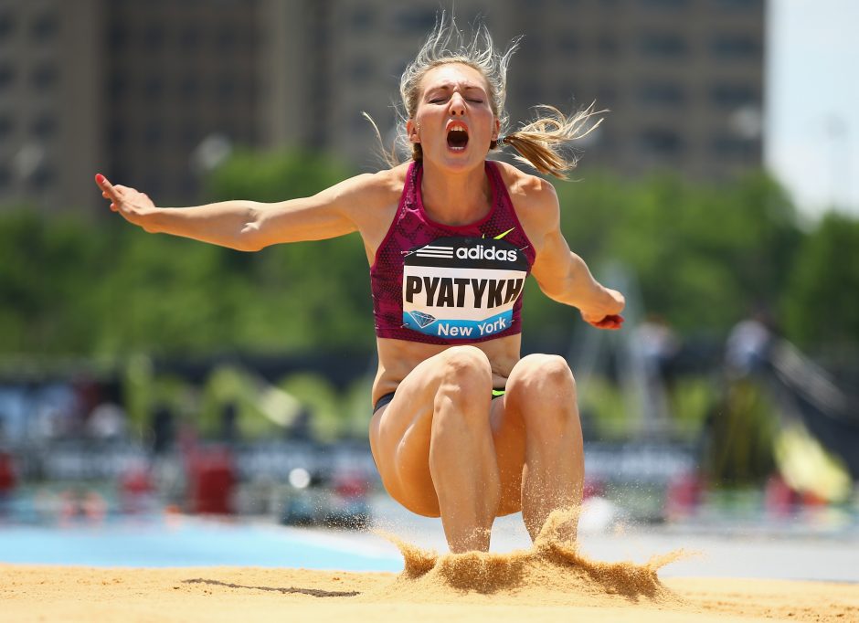 Patyrusi Rusijos lengvaatletė diskvalifikuota ketveriems metams